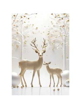 Novoročenka (PF (1 list) - BIELE VIANOCE 2026) - 10,5 x 14,8 cm