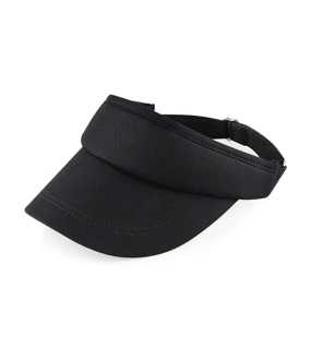 Unisex šilt (Beechfield Sports Visor) > čierna