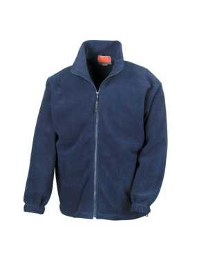 Unisex bunda (RESULT FULL ZIP ACTIVE FLEECE JACKET) > modrá (navy) > L