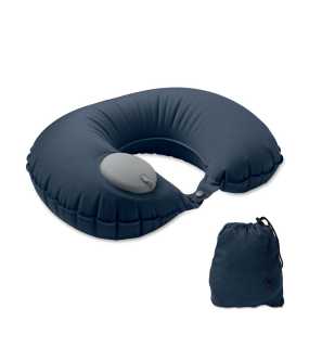 Rýchlo nafukovací cestovný vankúš > modrá