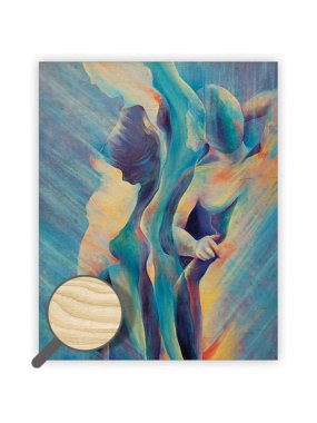 Drevený obraz (Women II. 2026) - 45 x 52 cm