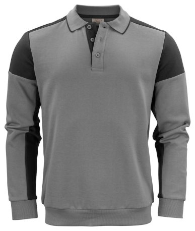 Pánska polokošeľa (PRINTER PRIME POLOSWEATER) > šedá (anthracite) / čierna > XS