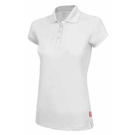 Dámska polokošeľa (VELILLA WOMEN'S SS 100% POLYESTER POLO) > biela > 2XL