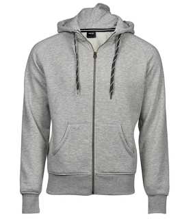 Unisex mikina (Tee Jays Mens Fashion Full Zip Hood) > šedá (heather) > M