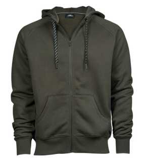Unisex mikina (Tee Jays Mens Fashion Full Zip Hood) > zelená (deep) > 3XL
