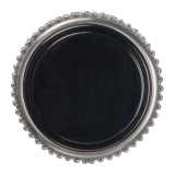 Veľká nerezová fľaša s trblietavými kamienkami, 500 ml > šedá