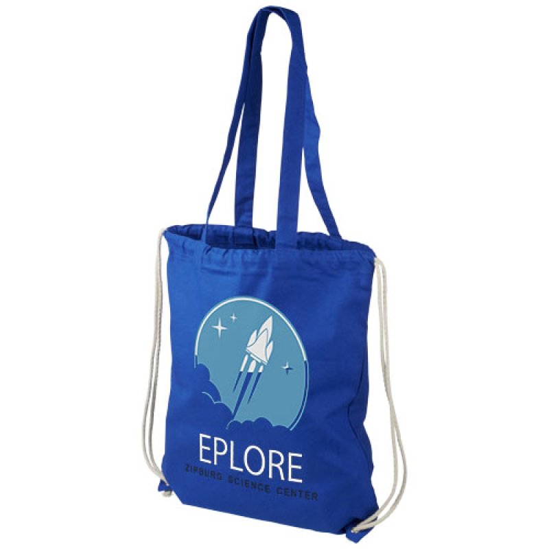 Bavlnená taška>modrá (royal)