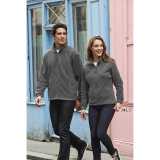 Unisex fleece mikina (SOLS UNISEX ZIPPED JACKET) > šedá (melange) > 2XL