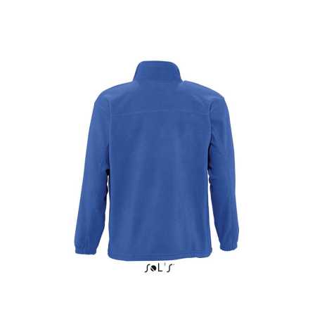 Unisex fleece mikina (SOLS UNISEX ZIPPED JACKET) > modrá (royal) > XS