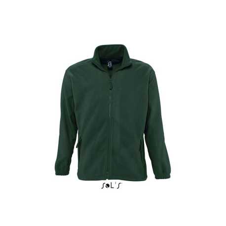 Unisex fleece mikina (SOLS UNISEX ZIPPED JACKET) > zelená (fir) > S