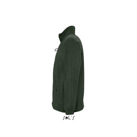 Unisex fleece mikina (SOLS UNISEX ZIPPED JACKET) > zelená (fir) > S