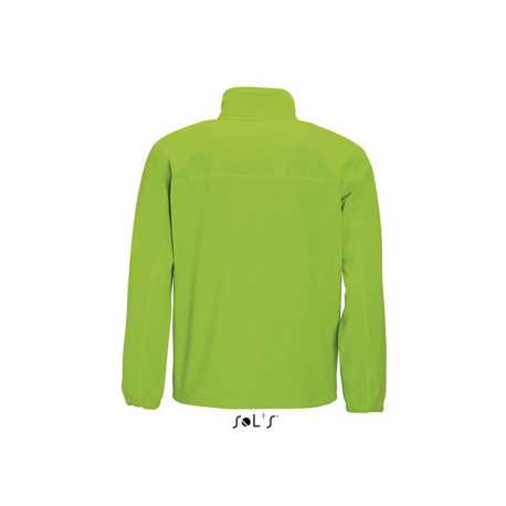 Unisex fleece mikina (SOLS UNISEX ZIPPED JACKET) > zelená (lime) > 2XL