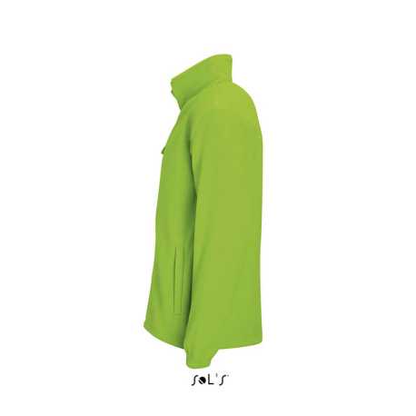 Unisex fleece mikina (SOLS UNISEX ZIPPED JACKET) > zelená (lime) > 2XL