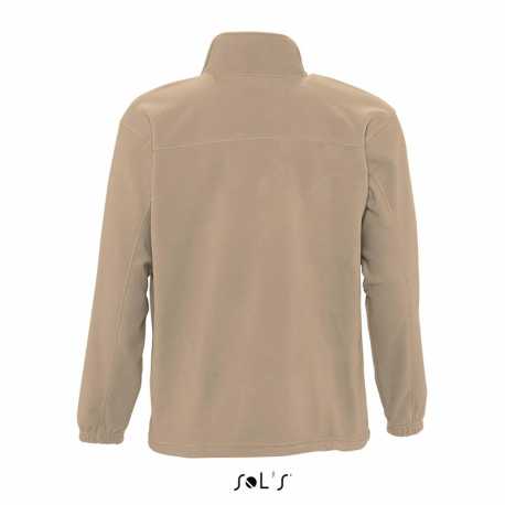 Unisex fleece mikina (SOLS UNISEX ZIPPED JACKET) > šedá (rope) > 2XL