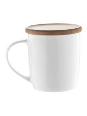 Porcelánový hrnček > biela