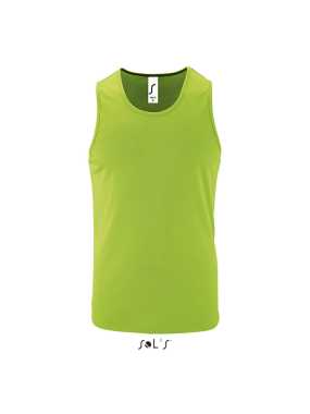 Pánske tielko (SOL'S SPORTY TT MEN - SPORTS TANK TOP) > zelená (neon) > 3XL