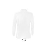 Pánska polokošeľa (SOLS STAR MENS LONG SLEEVE PIQUE POLO SHIRT) > biela > S