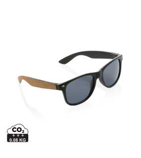 Slnečné okuliare z GRS recykl. plastu a FSC korku > čierna