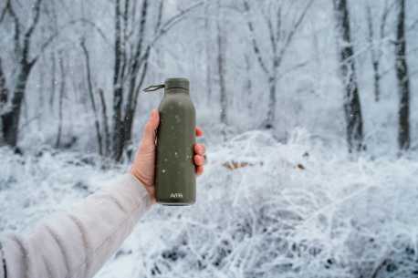 Termo fľaša Avira Avior 500ml z RCS recyklovanej ocele > zelená