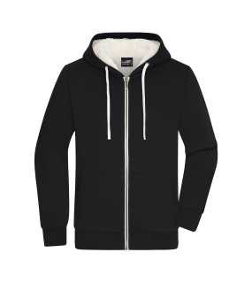 Pánska mikina (JN Men's Doubleface Jacket) > čierna / prírodná > L