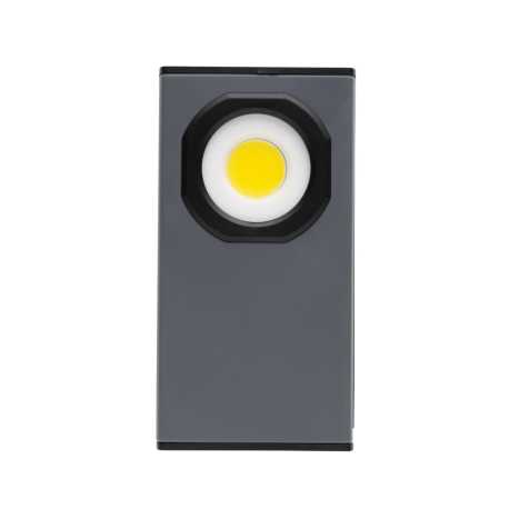 Malé USB pracovné svietidlo Gear X z RCS recykl. plastu > šedá