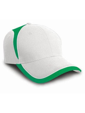 Šiltovka (RESULT NATIONAL CAP) > biela / zelená (emerald)