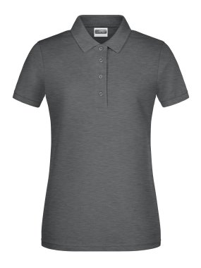 Dámska polokošeľa(JN Ladies Basic Polo) > čierna (heather) > XL