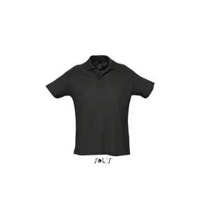 Pánska polokošeľa (SOL'S SUMMER II MEN'S POLO SHIRT) > čierna > L