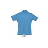 Pánska polokošeľa (SOL'S SUMMER II MEN'S POLO SHIRT) > modrá (aqua) > M