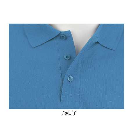 Pánska polokošeľa (SOL'S SUMMER II MEN'S POLO SHIRT) > modrá (aqua) > M