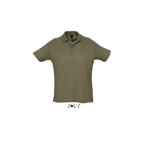 Pánska polokošeľa (SOL'S SUMMER II MEN'S POLO SHIRT) > zelená (army) > S