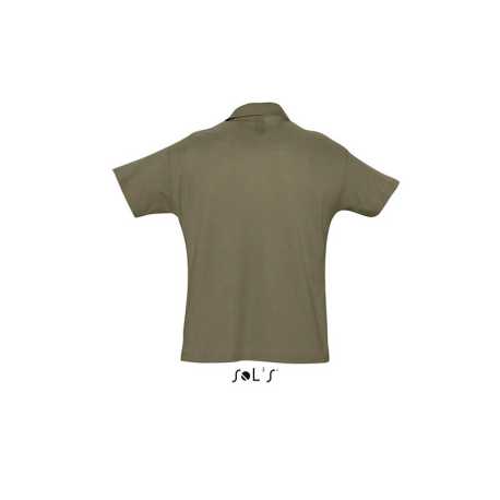 Pánska polokošeľa (SOL'S SUMMER II MEN'S POLO SHIRT) > zelená (army) > S