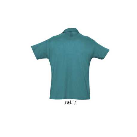 Pánska polokošeľa (SOL'S SUMMER II MEN'S POLO SHIRT) > modrá (duck) > 2XL