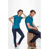 Pánska polokošeľa (SOL'S SUMMER II MEN'S POLO SHIRT) > modrá (duck) > 2XL