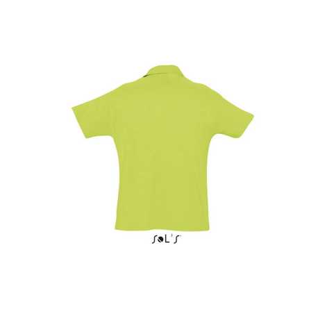 Pánska polokošeľa (SOL'S SUMMER II MEN'S POLO SHIRT) > zelená (apple) > S