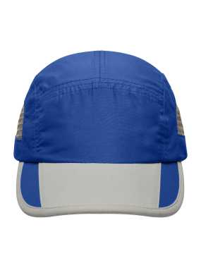 5 panelová šiltovka (MB Sportive Cap) > modrá (royal) / šedá (light)