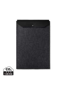 Obal na 17" notebook VINGA Albon z GRS recykl. plsti > čierna