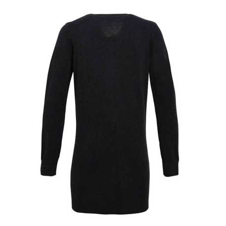 Dámsky sveter (PREMIER LADIES’ LONG LINE KNITTED CARDIGAN) > šedá (charcoal) > XS