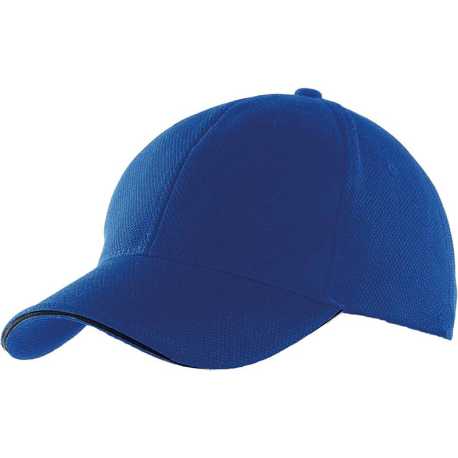 Unisex šiltovka (KARIBAN SPORTS CAP) > modrá (royal) / čierna