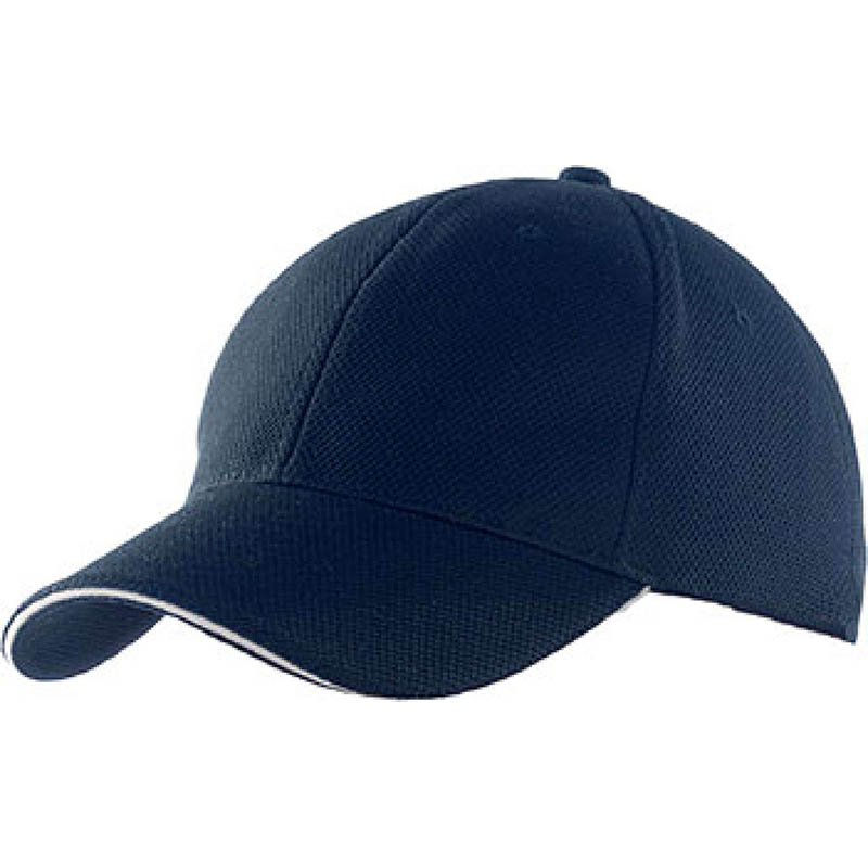 Unisex šiltovka (KARIBAN SPORTS CAP) > modrá (navy) / biela