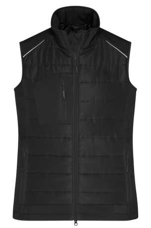 Dámska vesta (DAIBER Ladies Hybrid Vest) > čierna / čierna > 3XL