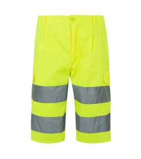 Pánske krátke nohavice (VELILLA HV SHORTS) > žltá (hi-vis) > XL