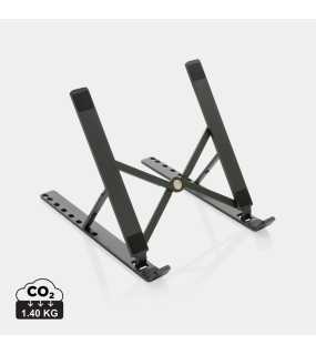 Stojanček na tablet/notebook Terra z RCS recykl. hliníka > šedá