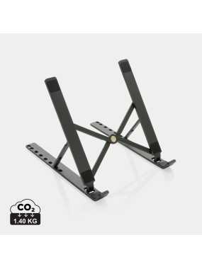 Stojanček na tablet/notebook Terra z RCS recykl. hliníka > šedá