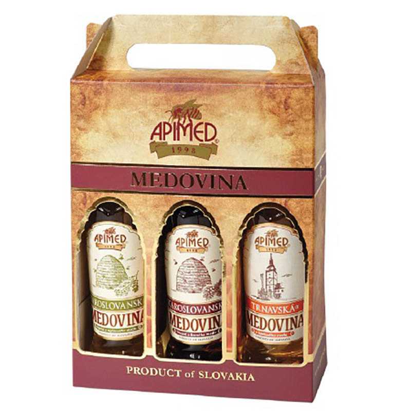 Medovina mix 3 x 0,18 l