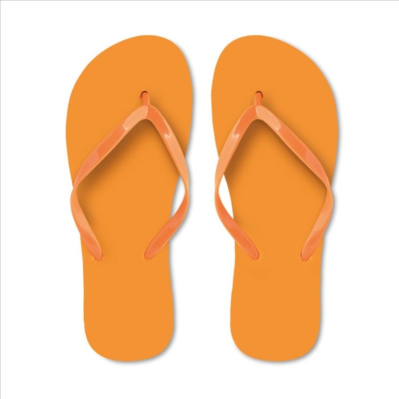 Plážové žabky > oranžová > L