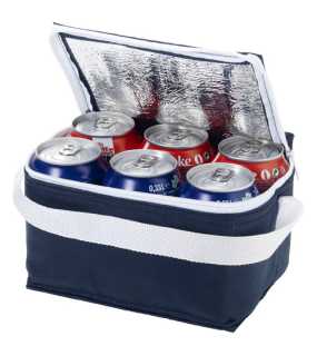 Termotaška na 6 plechoviek > modrá (navy)