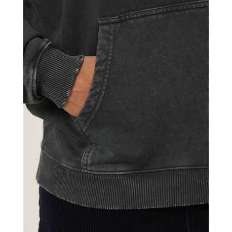 Unisex mikina (STANLEY\STELLA Slammer 2.0 vintage) > čierna (g. dyed rock) > M