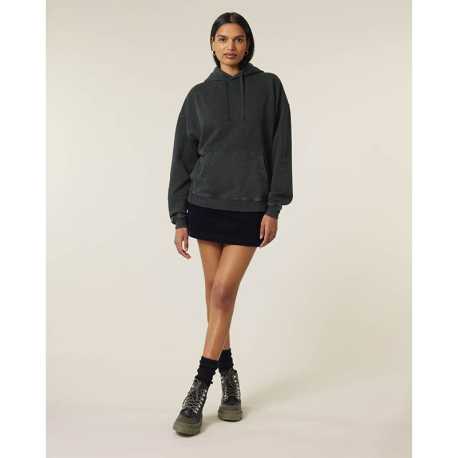 Unisex mikina (STANLEY\STELLA Slammer 2.0 vintage) > čierna (g. dyed rock) > M