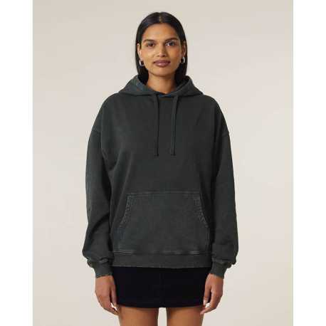 Unisex mikina (STANLEY\STELLA Slammer 2.0 vintage) > čierna (g. dyed rock) > M
